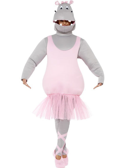 Déguisement hippopotame danseur adulte