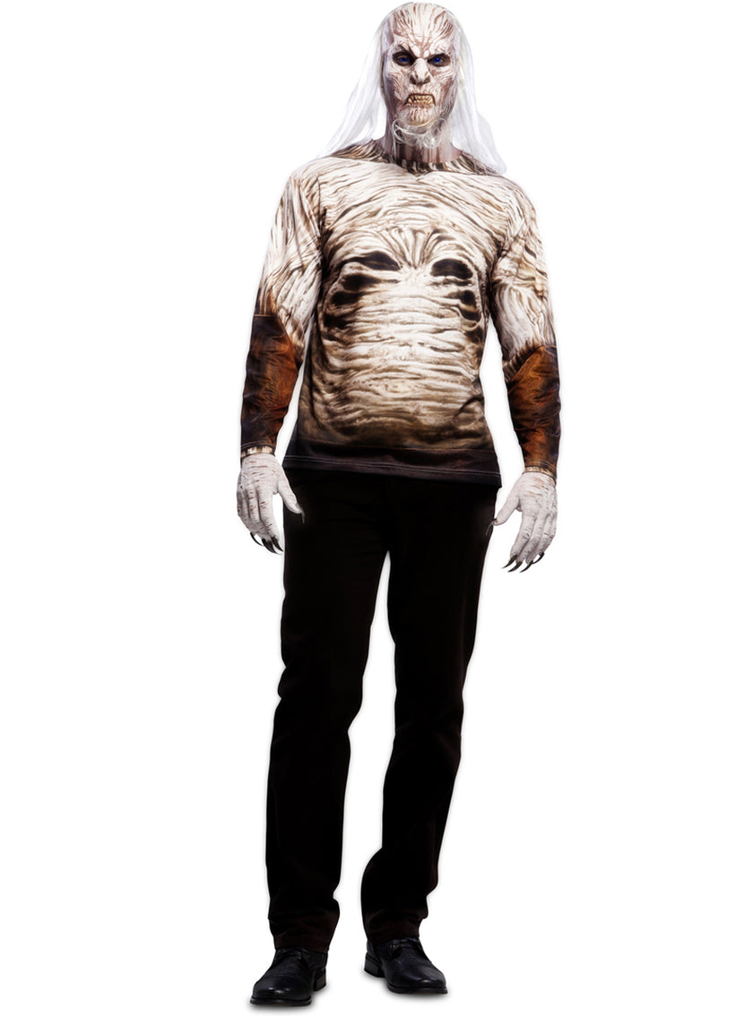 T-shirt marcheur blanc white walker