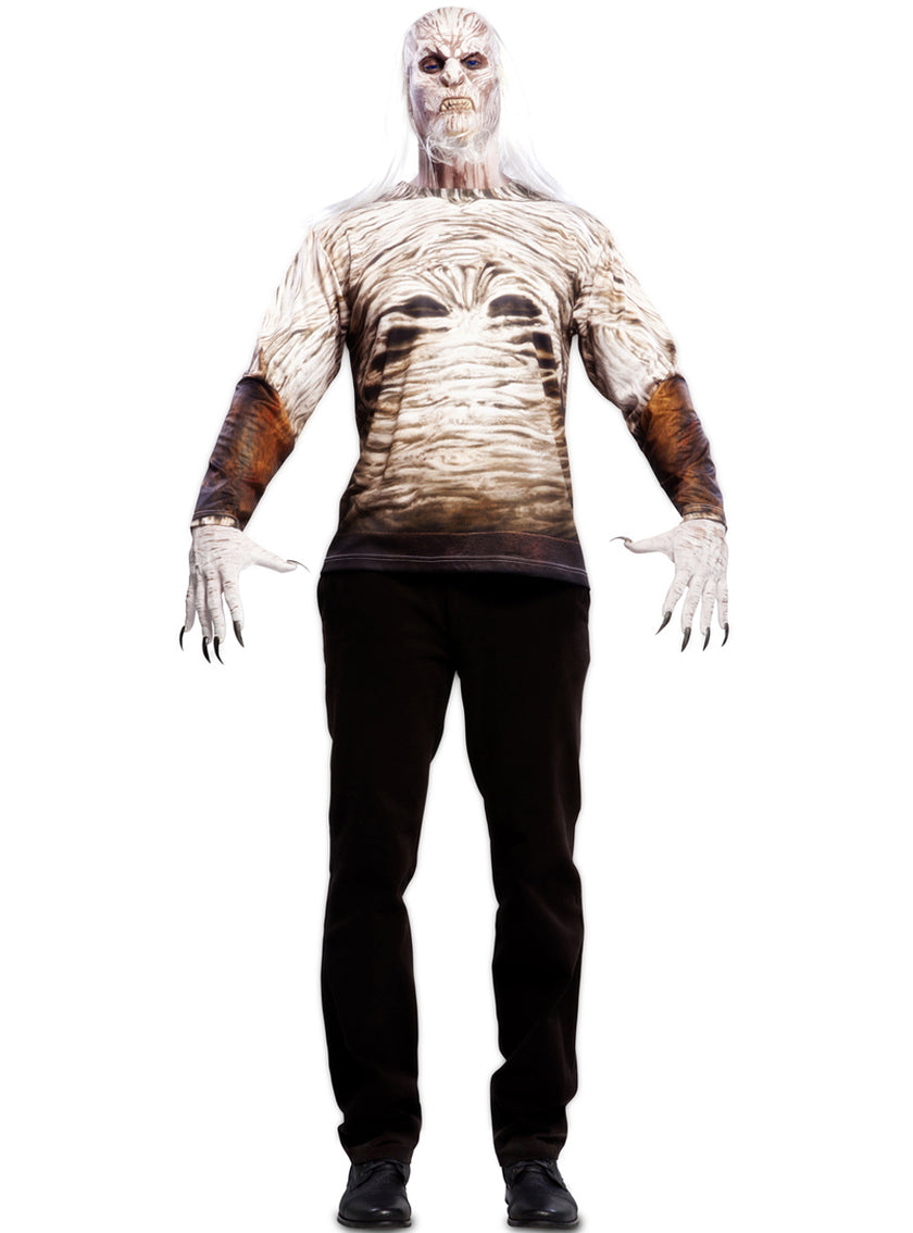 T-shirt marcheur blanc white walker