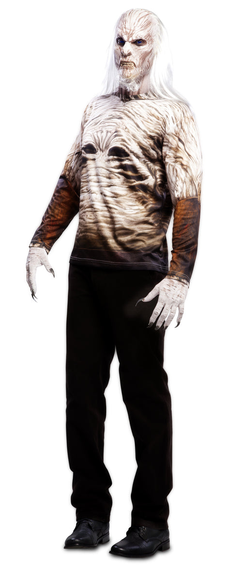 T-shirt marcheur blanc white walker