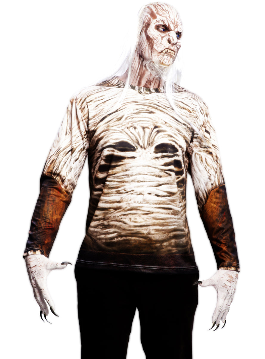 T-shirt marcheur blanc white walker