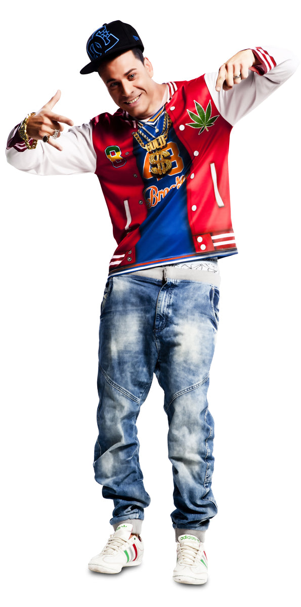 T-shirt rappeur de quartier homme