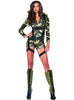 Déguisement commandant sexy femme