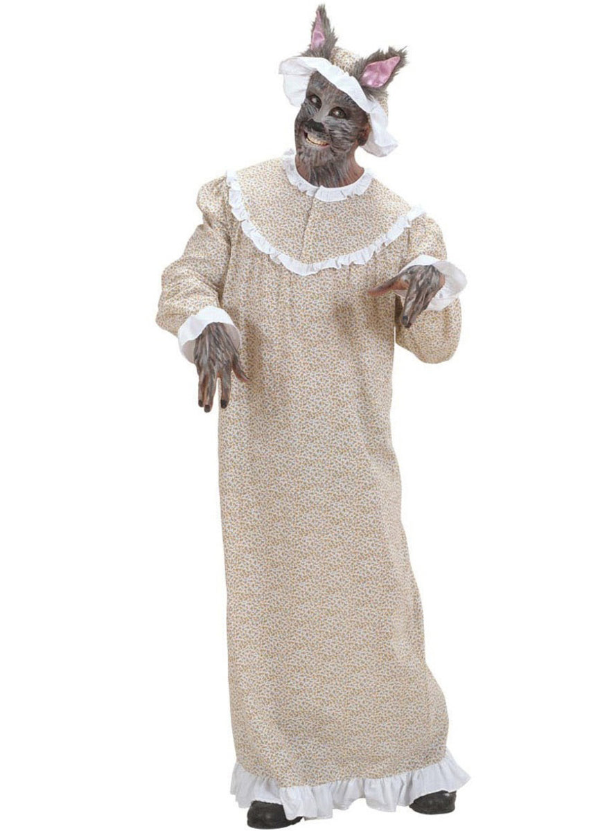Déguisement grand-mère loup pour homme grande taille