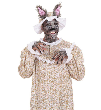 Déguisement grand-mère loup pour homme grande taille