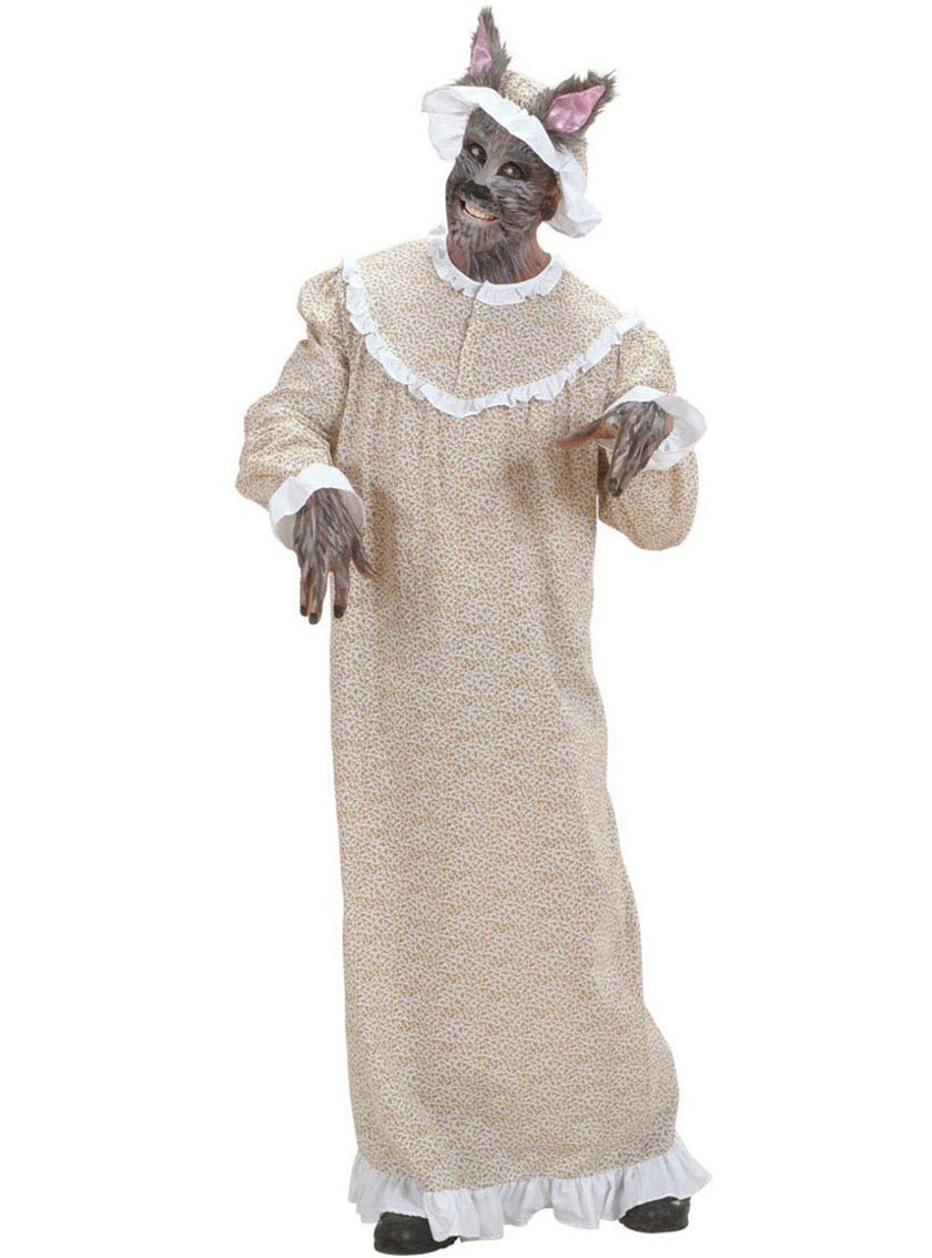 Déguisement grand-mère loup pour homme grande taille