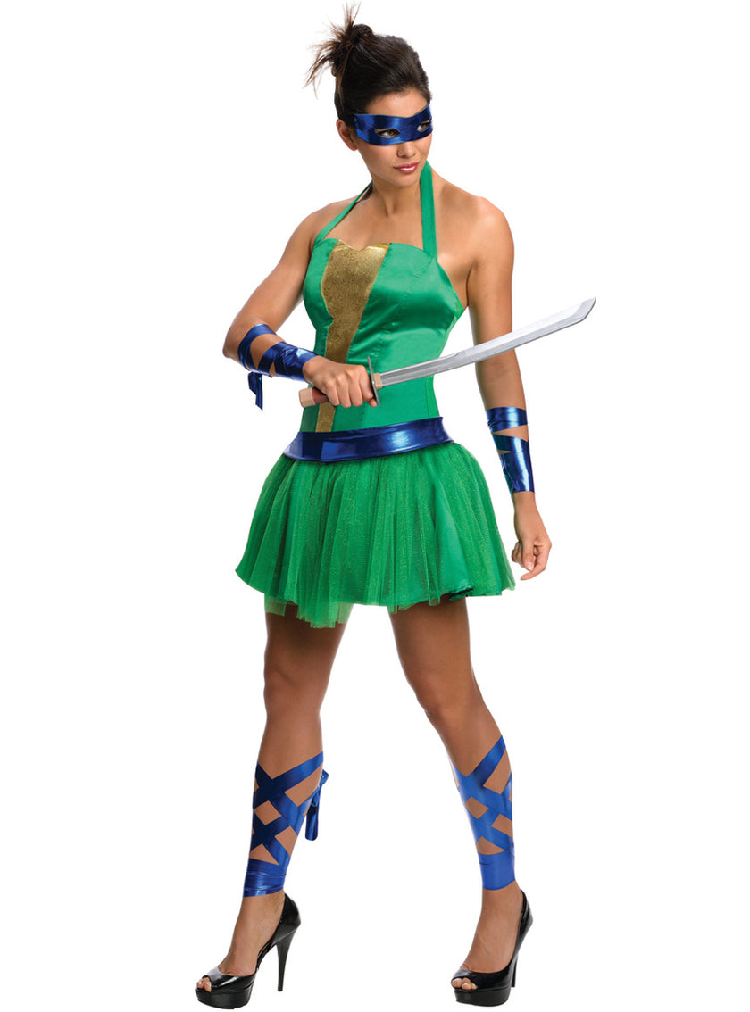 Déguisement Leonardo Les Tortues Ninja femme