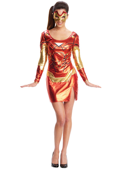 Robe Déguisement Rescue Marvel femme