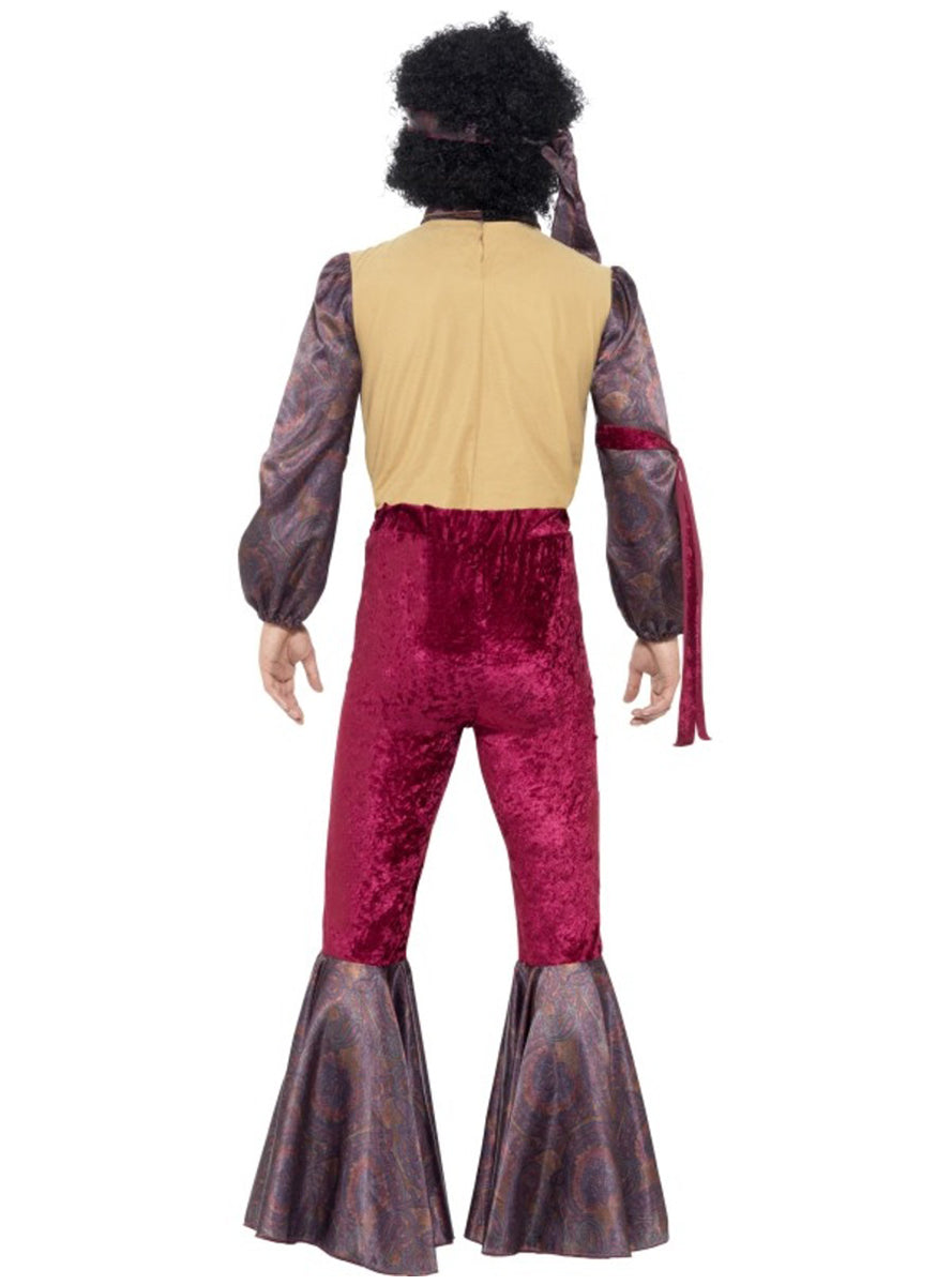 Déguisement rockeur psychédélique homme