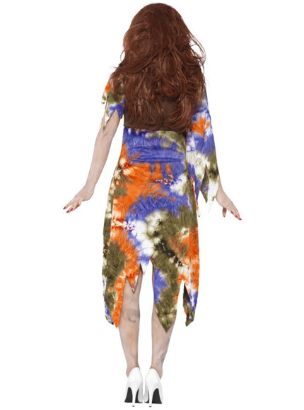 Déguisement hippie zombie femme