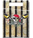 red pirate lot de 8 sachets 26x18cm