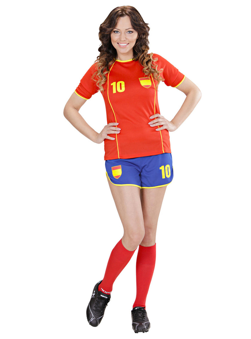 Déguisement football Espagne femme