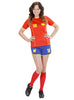 Déguisement football Espagne femme