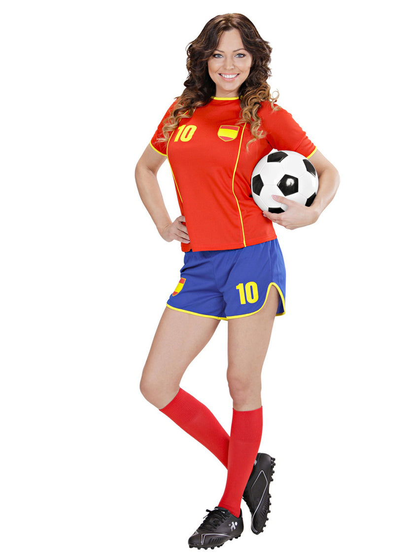 Déguisement football Espagne femme