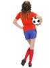 Déguisement football Espagne femme
