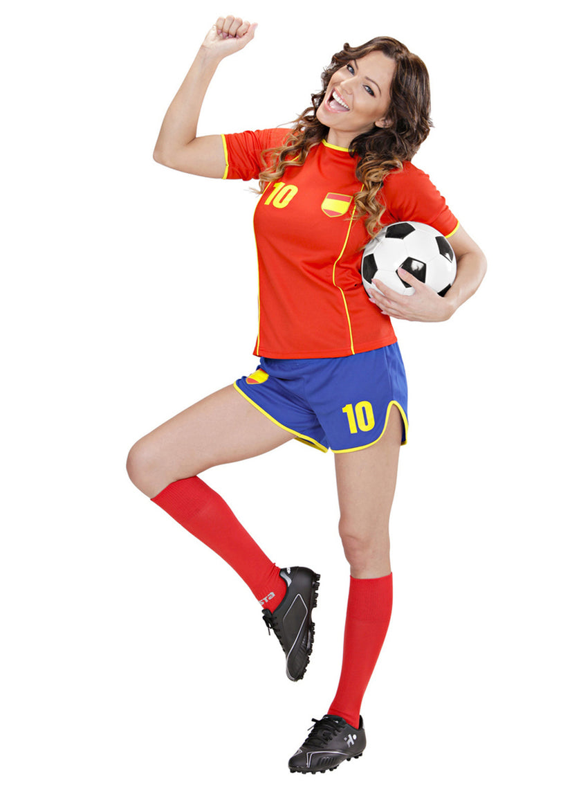 Déguisement football Espagne femme