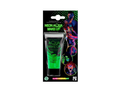 maquillage crème à l''eau en tube vert fluo 30ml