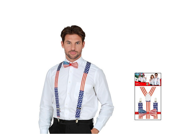 set accessoires déguisement usa 2pcs