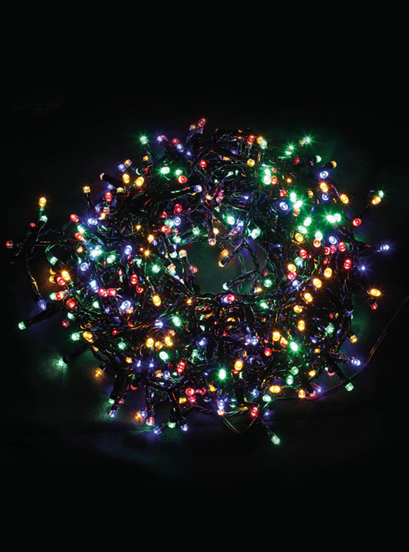 Guirlande de noël de lumières colorées multifonction