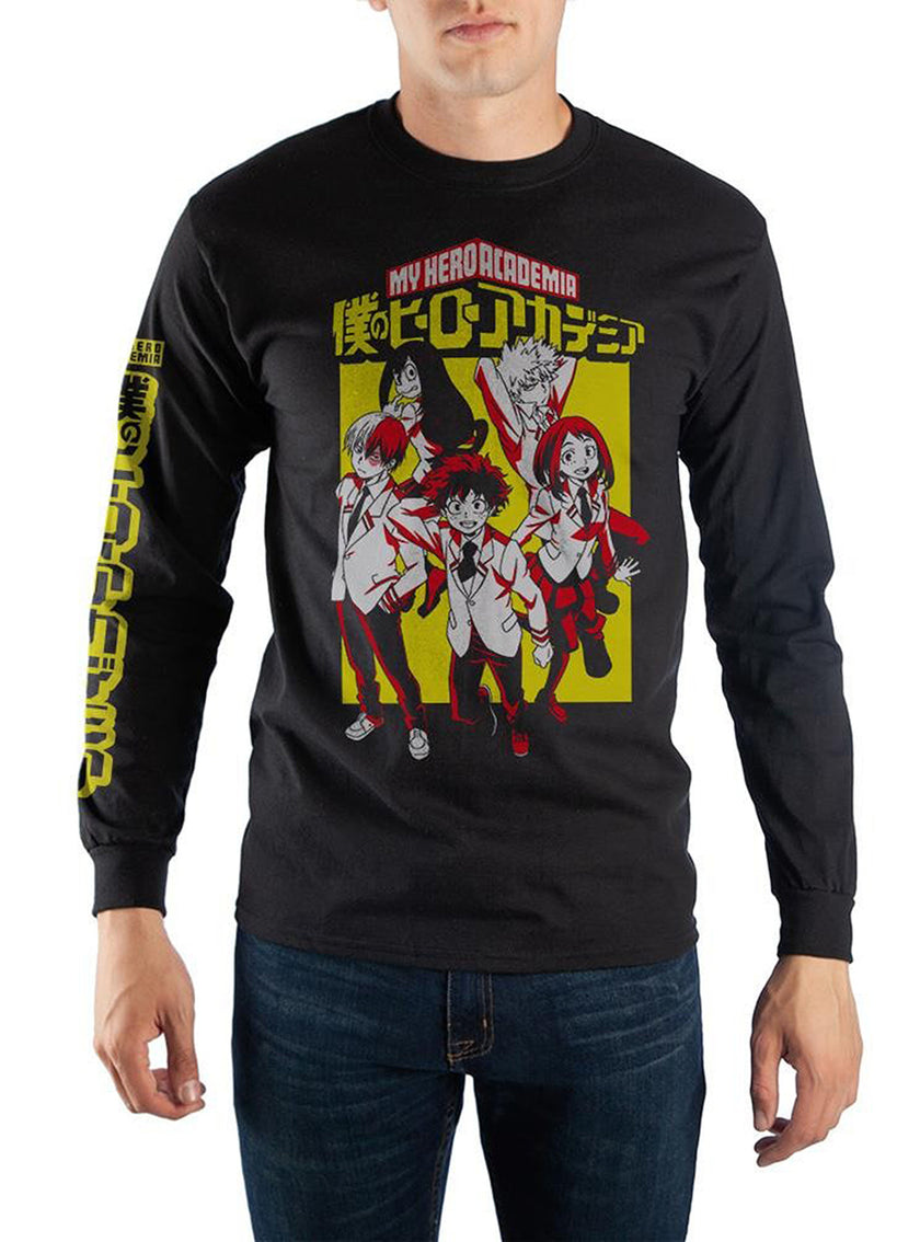 T-shirt My Hero Academia noir homme