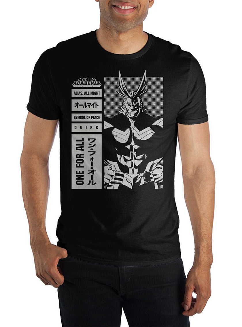 T-shirt All Might homme - My Hero Academia