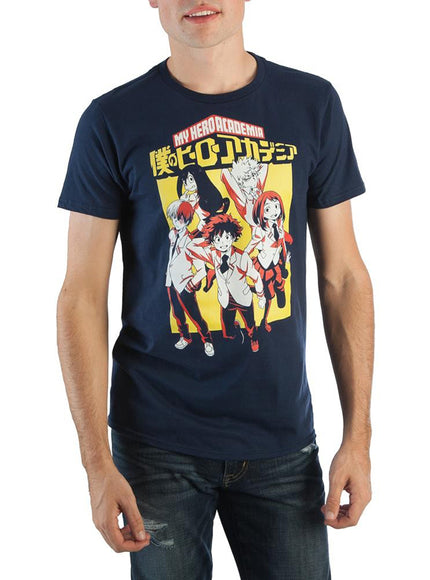 T-shirt My Hero Academia étudiants homme
