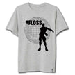 T-shirt Fortnite Floss gris homme