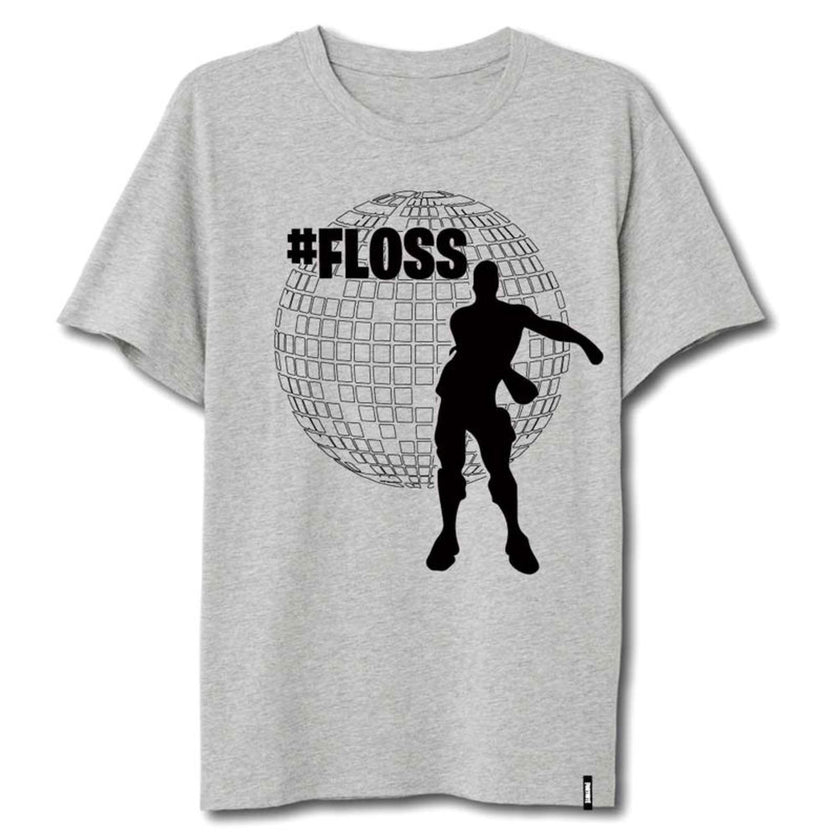 T-shirt Fortnite Floss gris homme