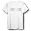 T-shirt Fortnite Logo blanc adulte unisexe
