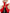 Gants rouges longs