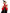 Gants rouges longs