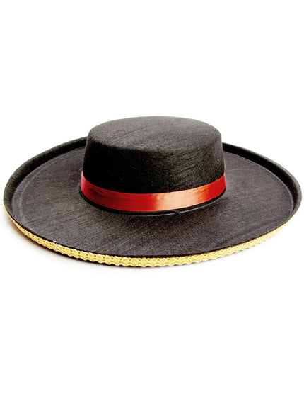 Chapeau espagnol de Cordoue en feutre adulte