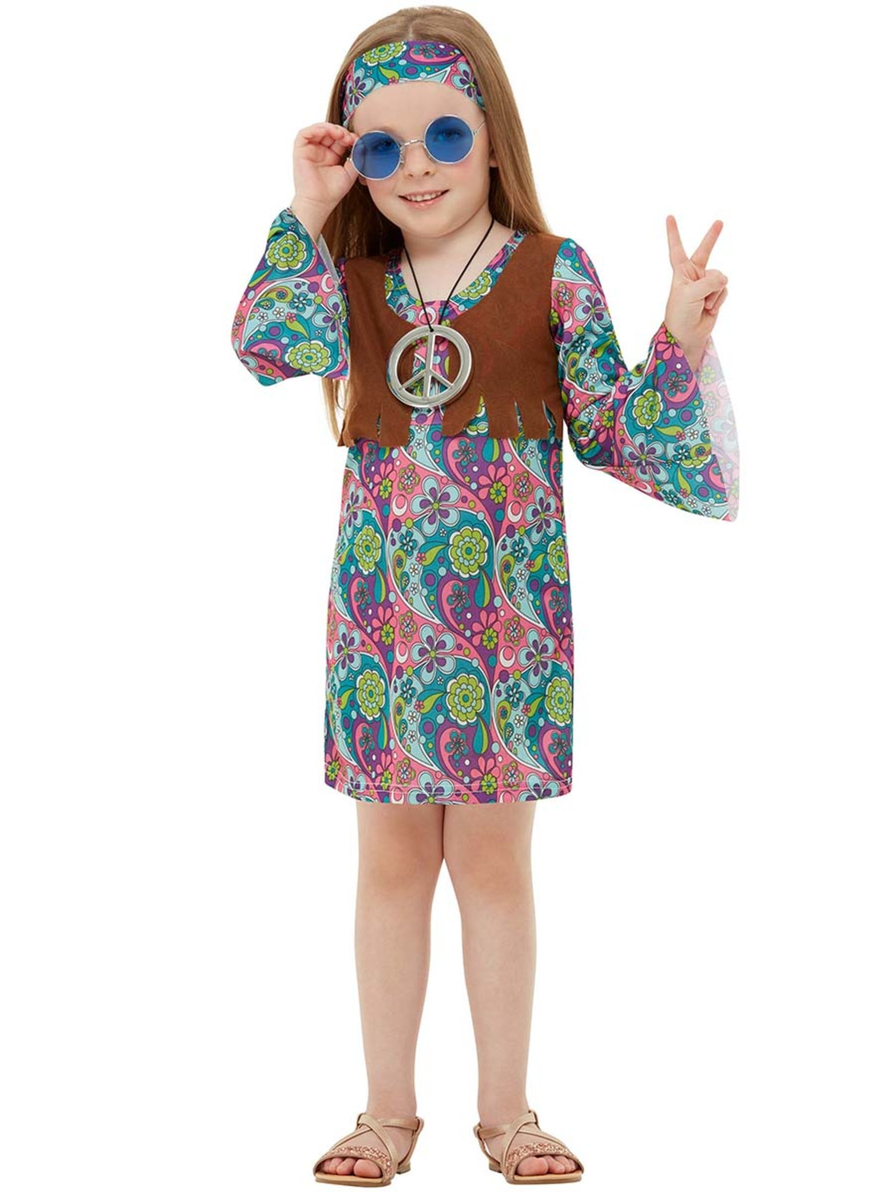 Déguisement hippie fille