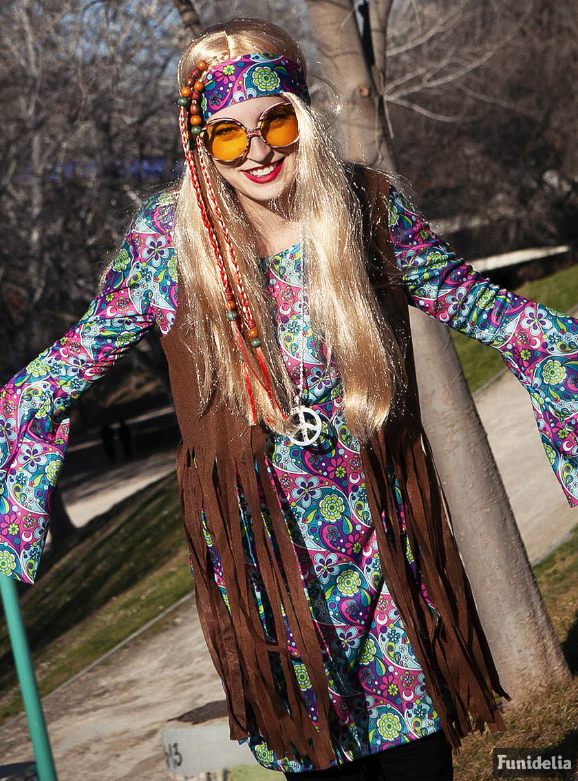 Déguisement hippie femme