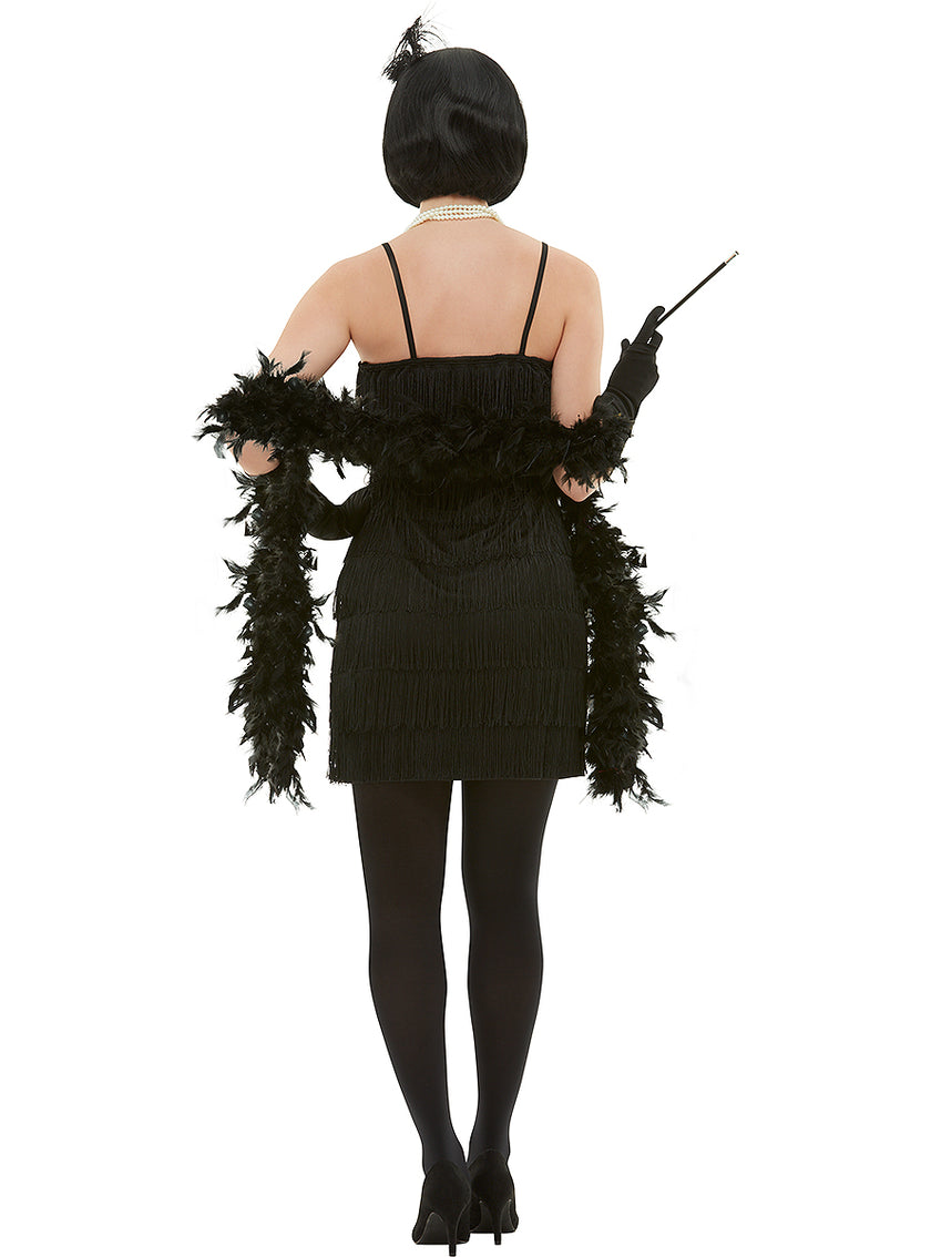 Déguisement charleston noir années 20