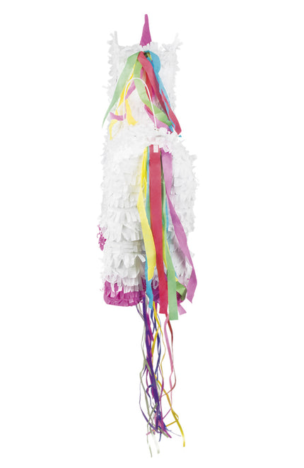 Pinata licorne blanche