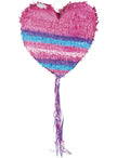Pinata en forme de cœur rose