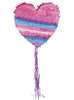 Pinata en forme de cœur rose