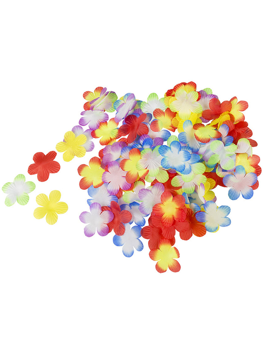 Fleurs pour décoration hawaïenne couleurs assorties