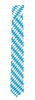 Cravate Oktoberfest bleue et blanche