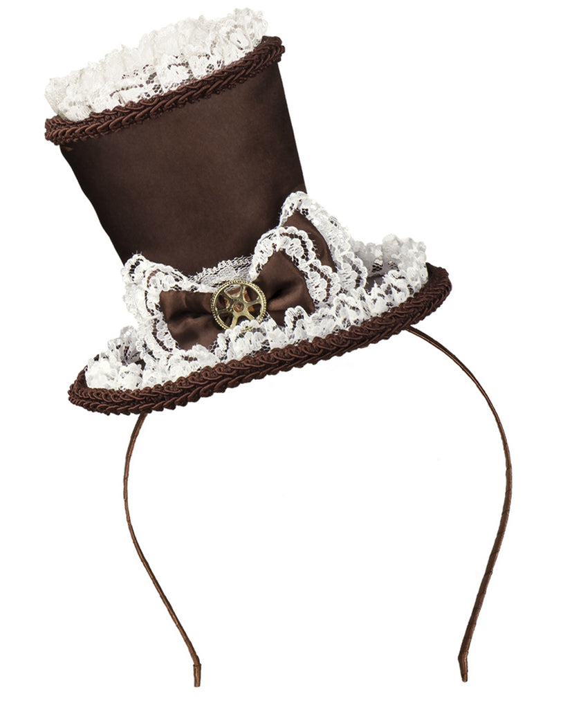Mini chapeau steampunk femme