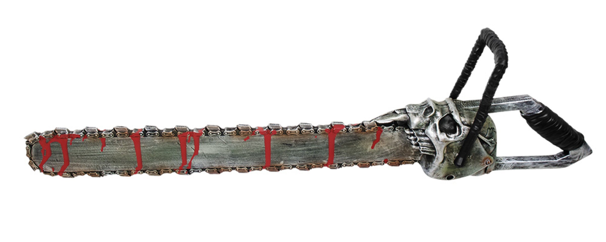 Scie ave tâches de sang homme