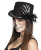 Chapeau main de squelette