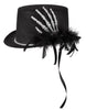 Chapeau main de squelette