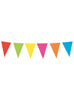 Guirlande fanions multicolores (3 m)