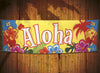 Banderole hawaïen aloha - Hibiscus