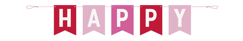 Guirlande  Happy Valentine's Day