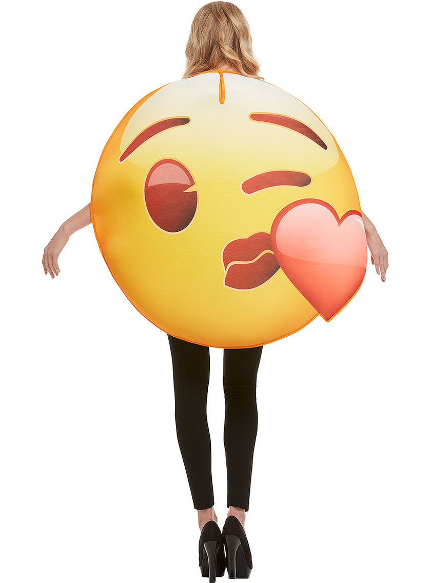 Déguisement Emoji bisou cœur
