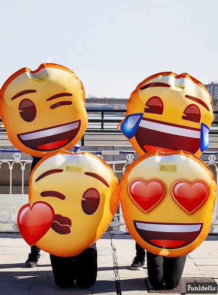Déguisement Emoji clin d'œil