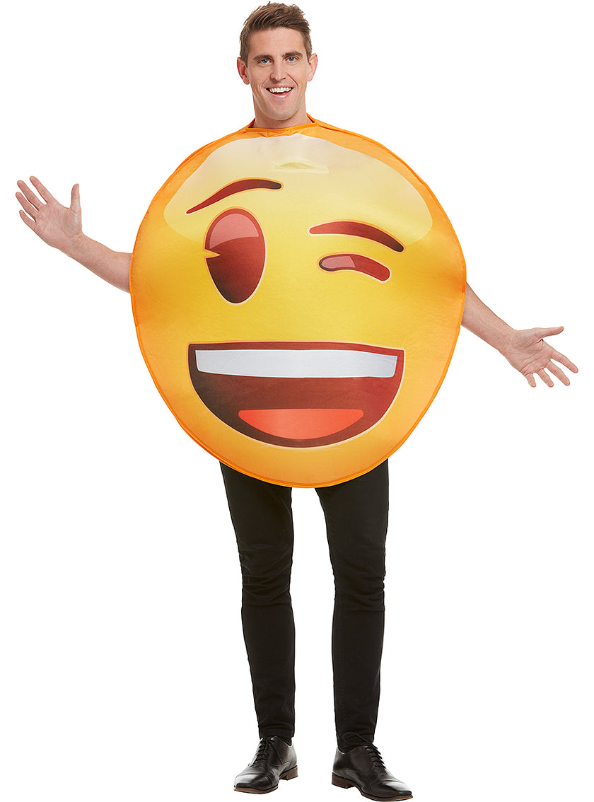 Déguisement Emoji clin d'œil